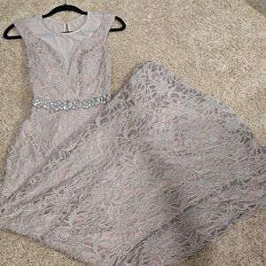 Elegant Lace Prom Dress